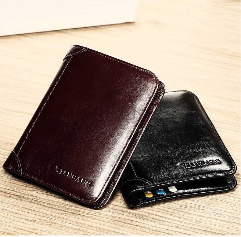 Portefeuille ouvert – poche à billets